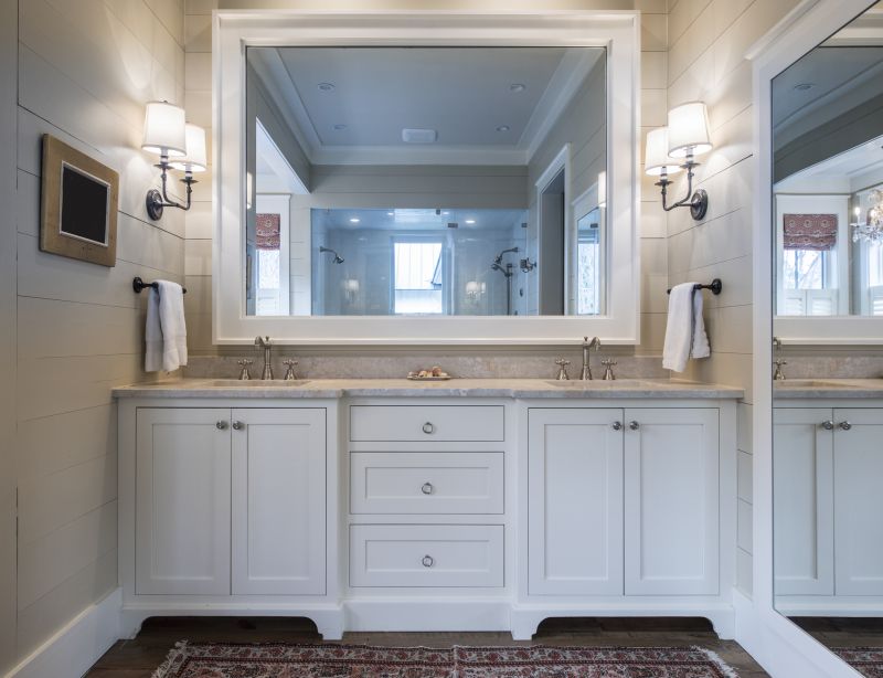 Elegant Vanity with Dual Sinks